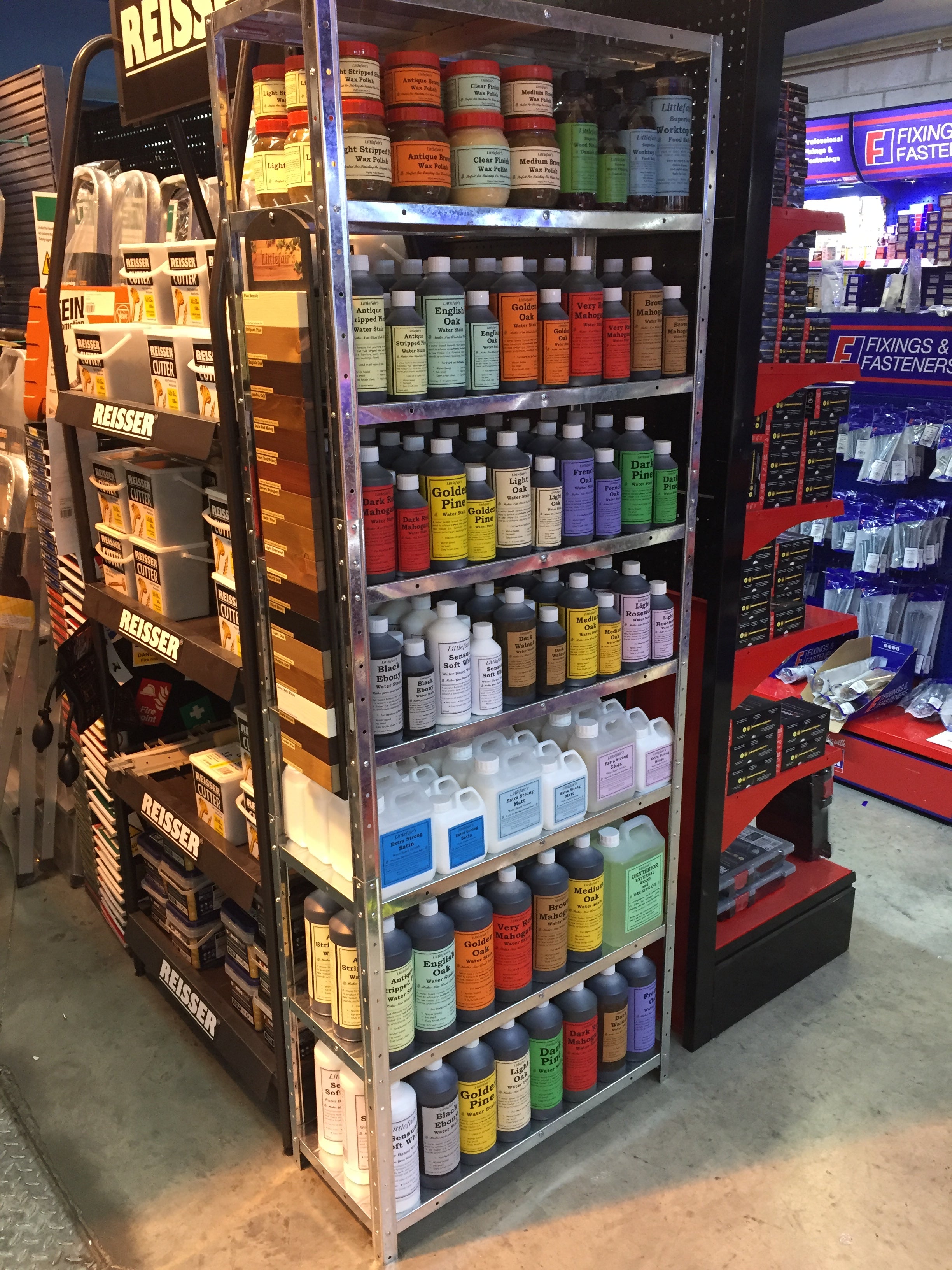 All Stocked Up Littlefair's Wood Finishing Products