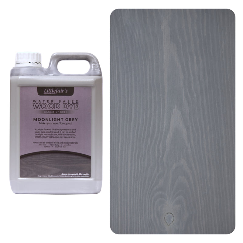 Water Based Wood Dye - Shades of Grey
