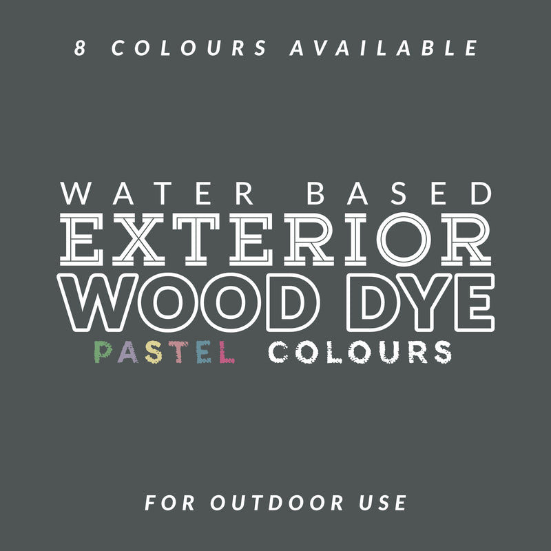 Exterior Wood Dye - Pastel Colours