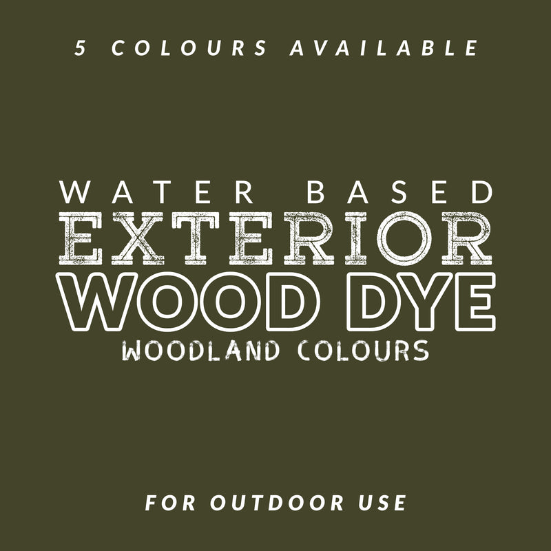 Exterior Wood Dye - Woodland Colours