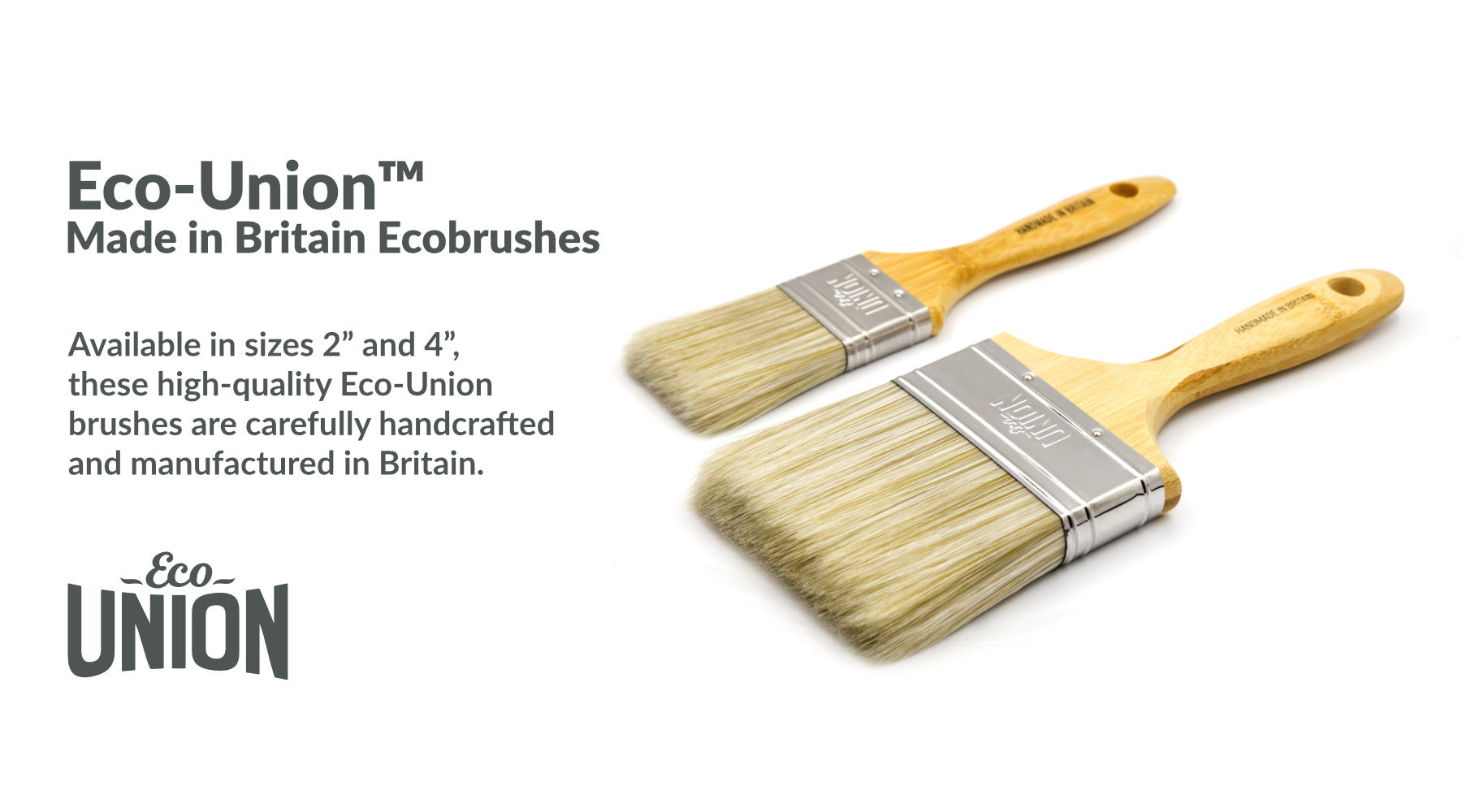 British Made EcoUnion Ecobrushes Now Available From Littlefair’s