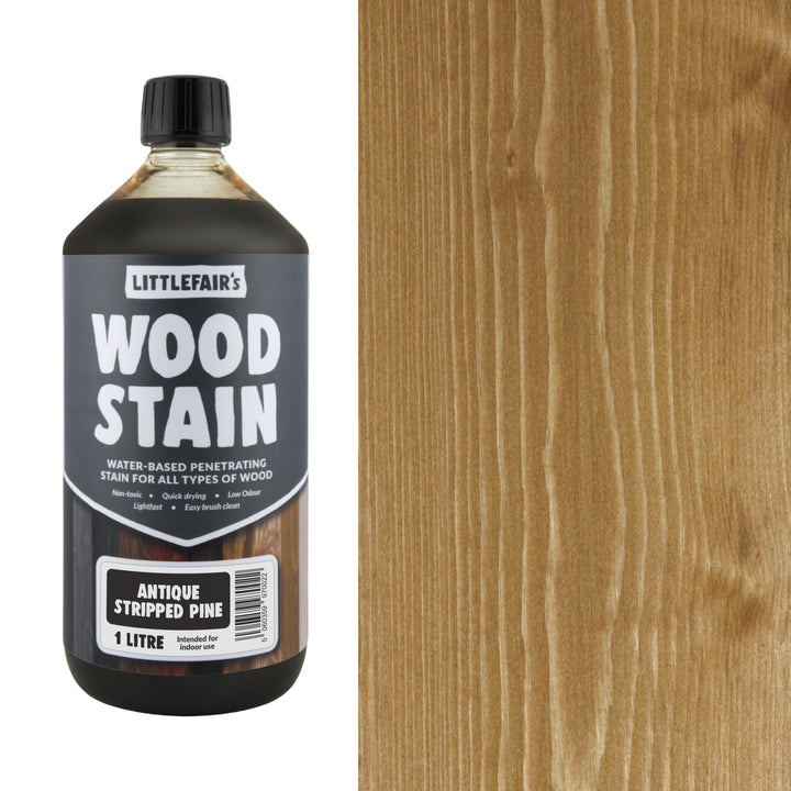 Water-Based Wood Stain - Naturals