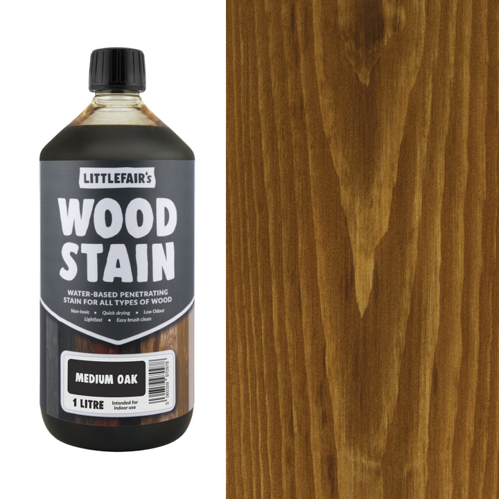 Water-Based Wood Stain - Naturals