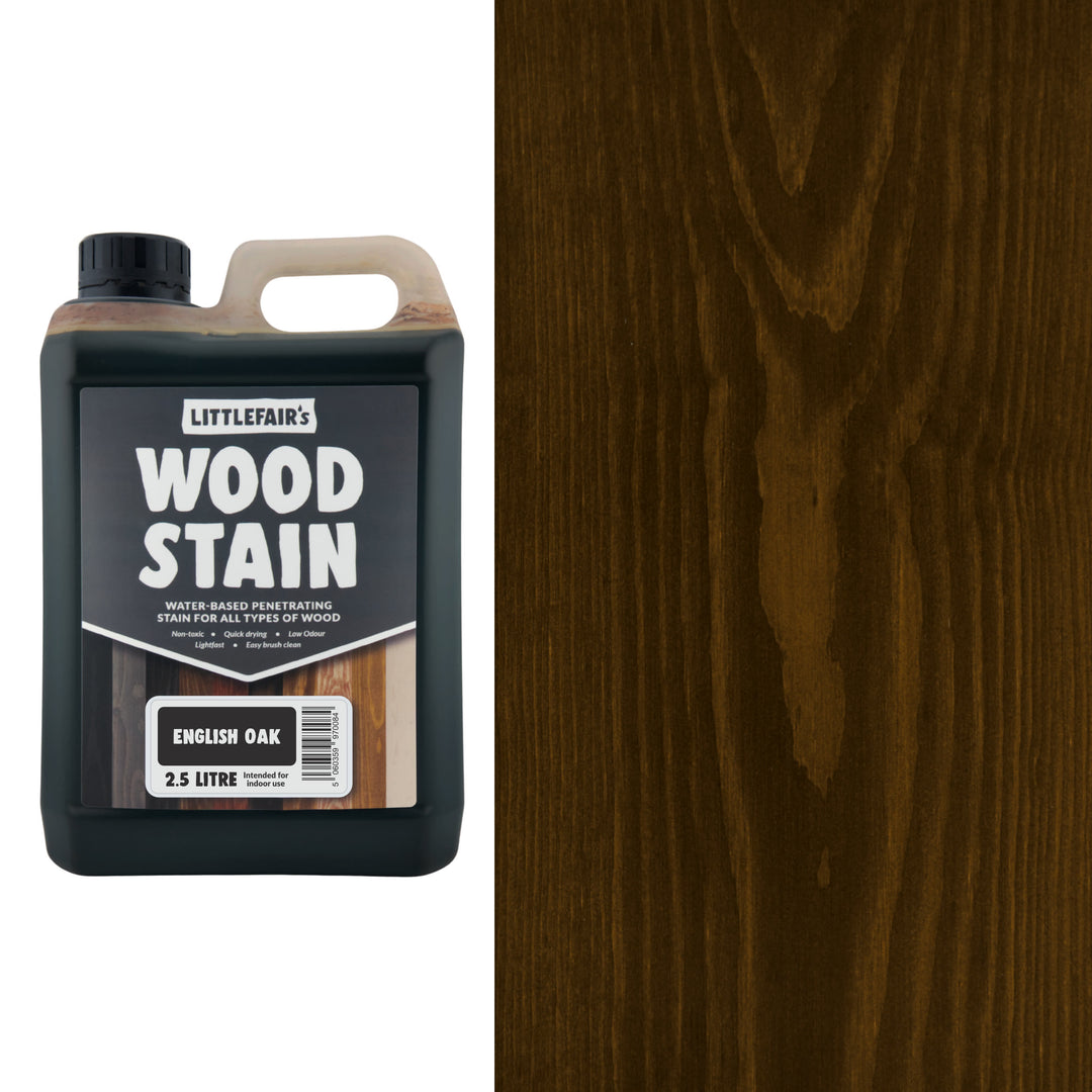 Water-Based Wood Stain - Naturals