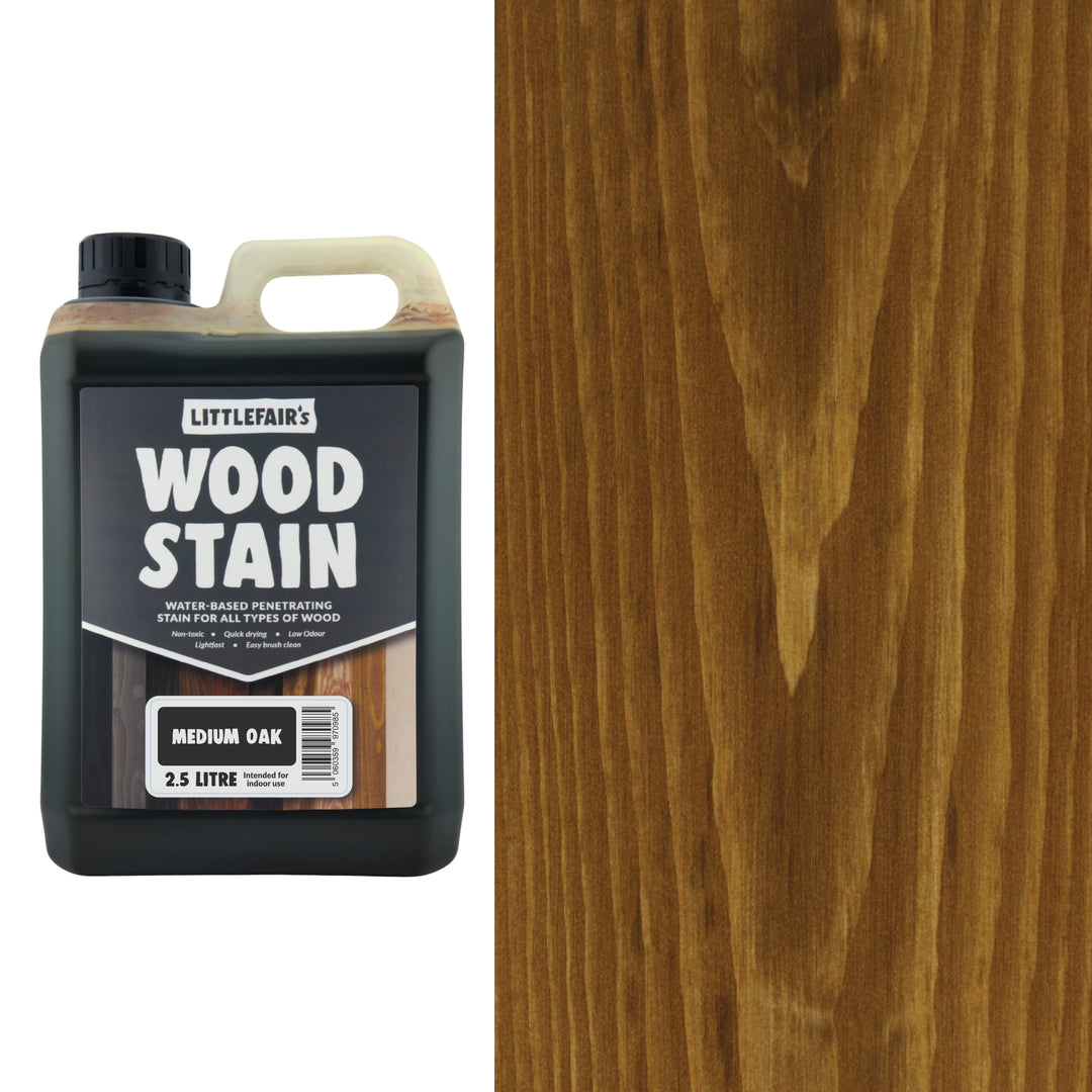 Water-Based Wood Stain - Naturals