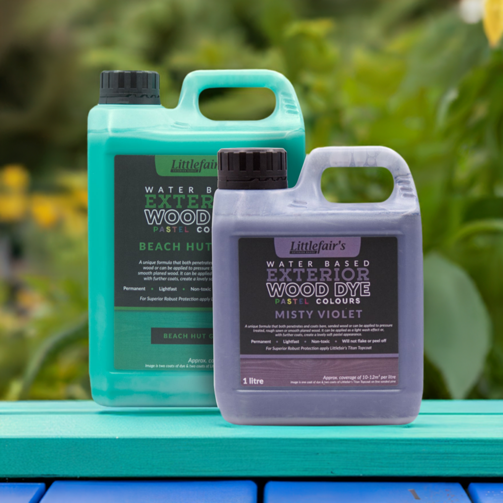 Pastel Colour Outdoor Wood Stain