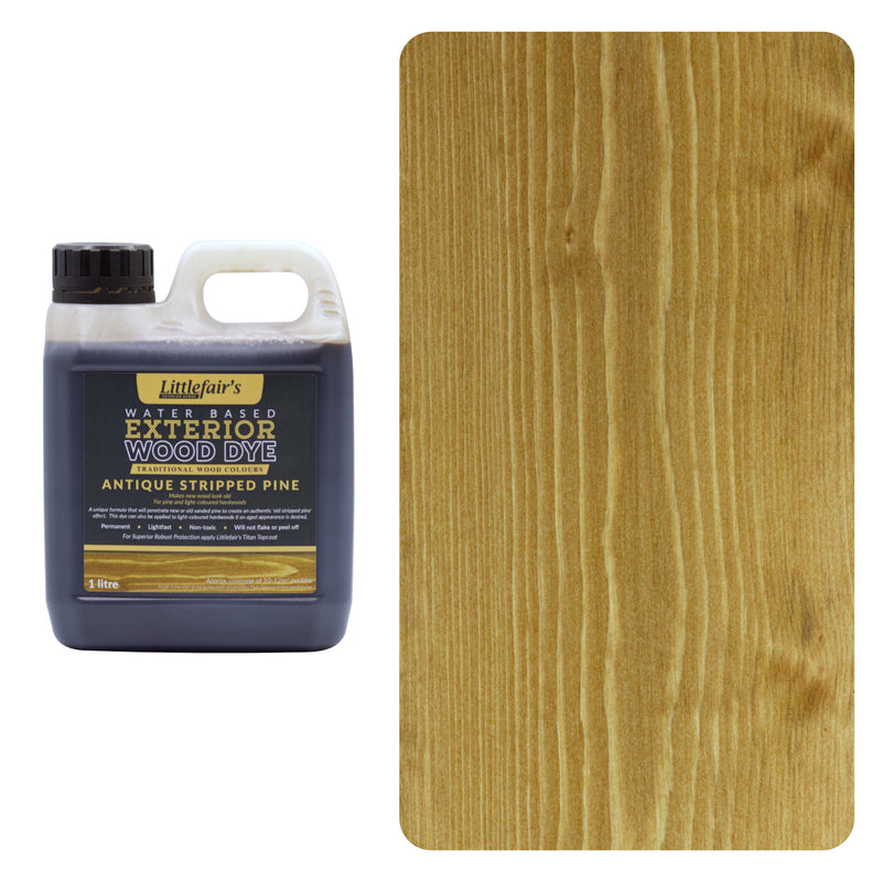 Exterior Wood Dye - Traditional Wood Colours