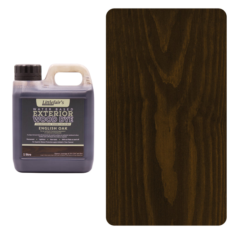 Exterior Wood Dye - Traditional Wood Colours