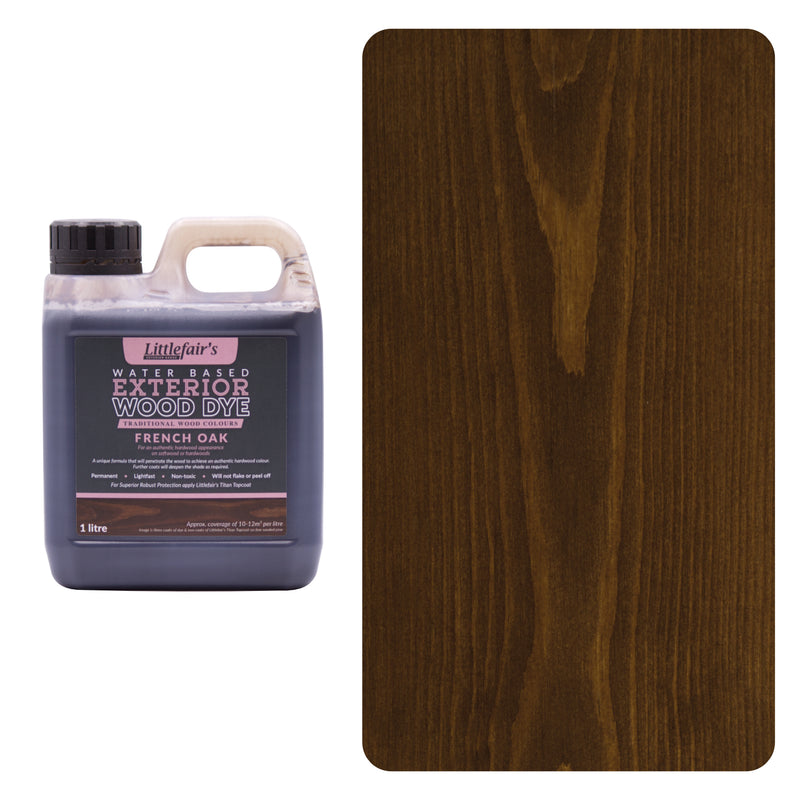 Exterior Wood Dye - Traditional Wood Colours