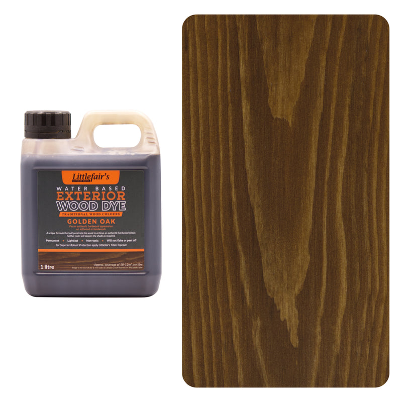 Exterior Wood Dye - Traditional Wood Colours