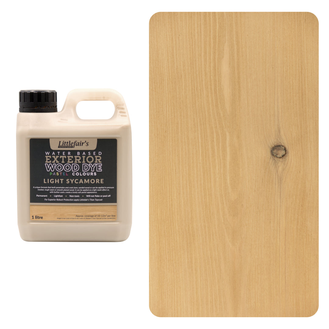 Pastel Colour Outdoor Wood Stain