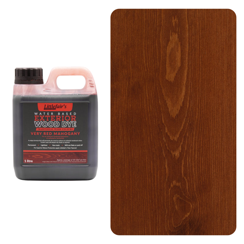 Exterior Wood Dye - Traditional Wood Colours