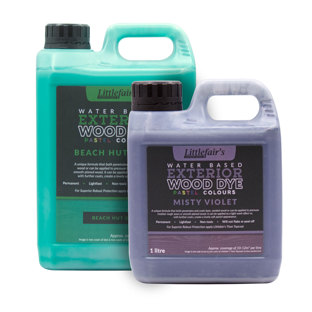 Pastel Colour Outdoor Wood Stain