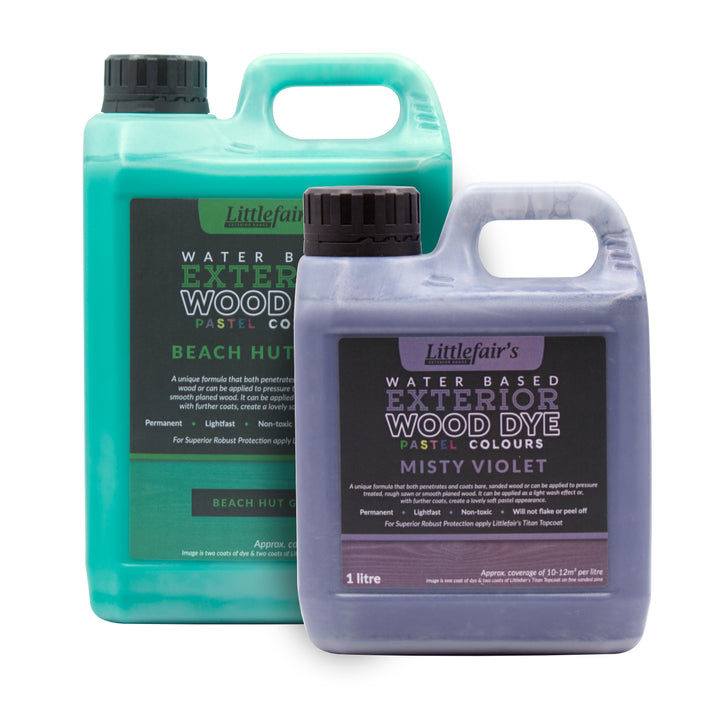 Pastel Colour Outdoor Wood Stain
