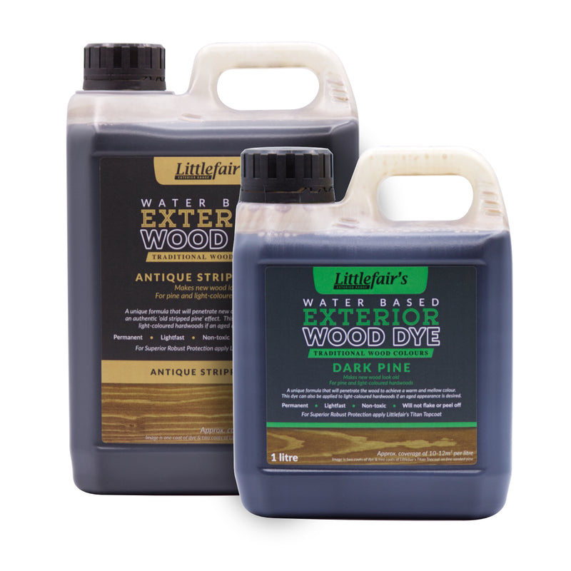 Exterior Wood Dye - Traditional Wood Colours