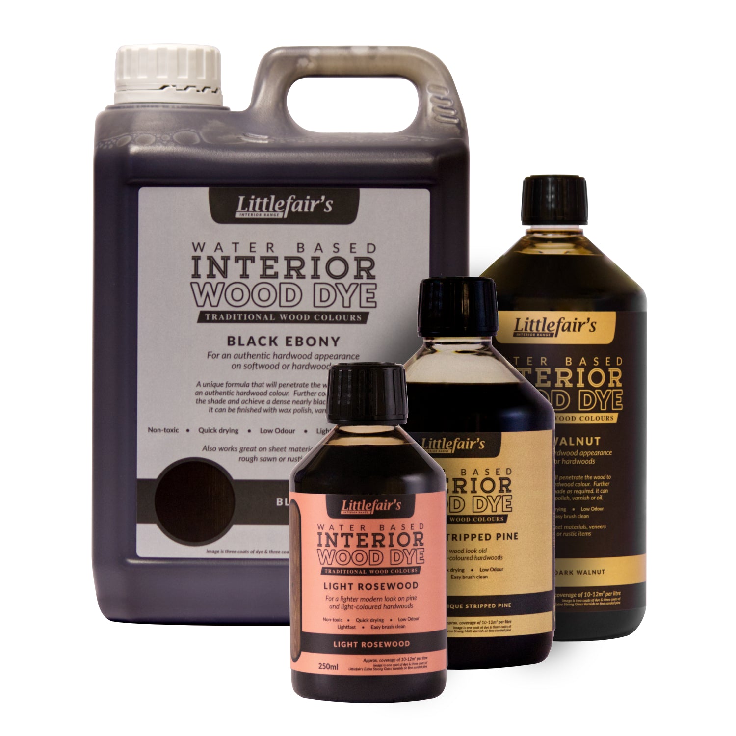 Interior Wood Dye Traditional Wood Colours Littlefair's