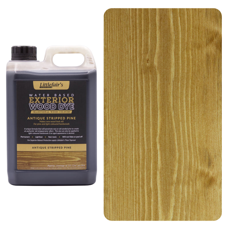 Exterior Wood Dye - Traditional Wood Colours