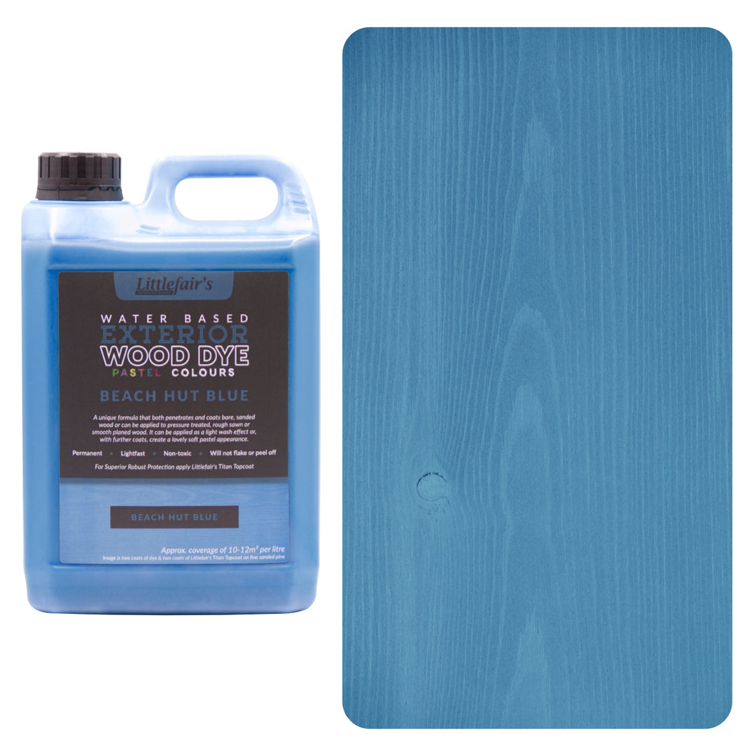 Pastel Colour Outdoor Wood Stain