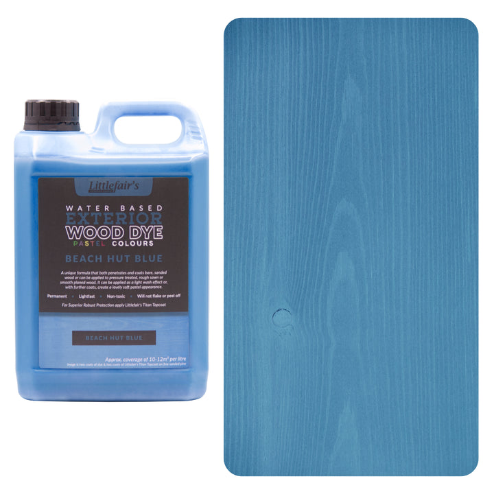 Pastel Colour Outdoor Wood Stain