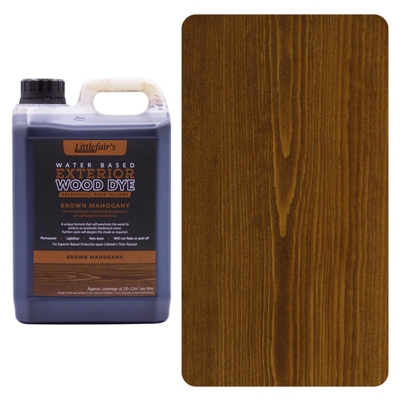 Exterior Wood Dye - Traditional Wood Colours