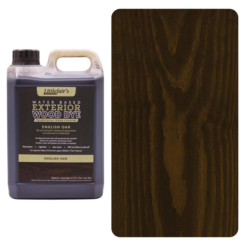 Exterior Wood Dye - Traditional Wood Colours