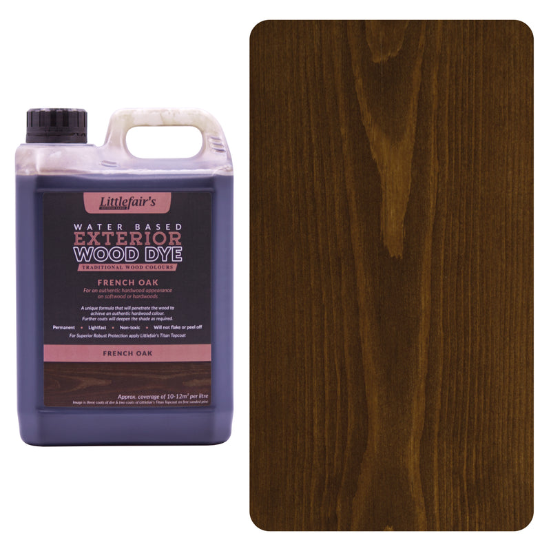 Exterior Wood Dye - Traditional Wood Colours