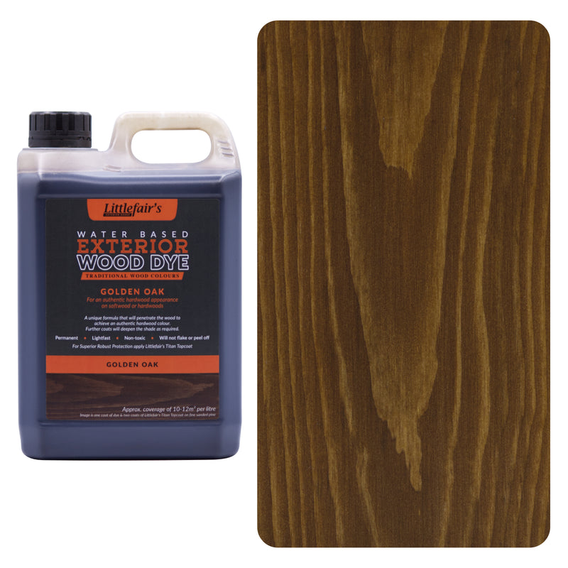 Exterior Wood Dye - Traditional Wood Colours