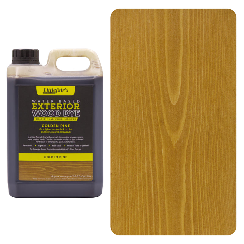 Exterior Wood Dye - Traditional Wood Colours