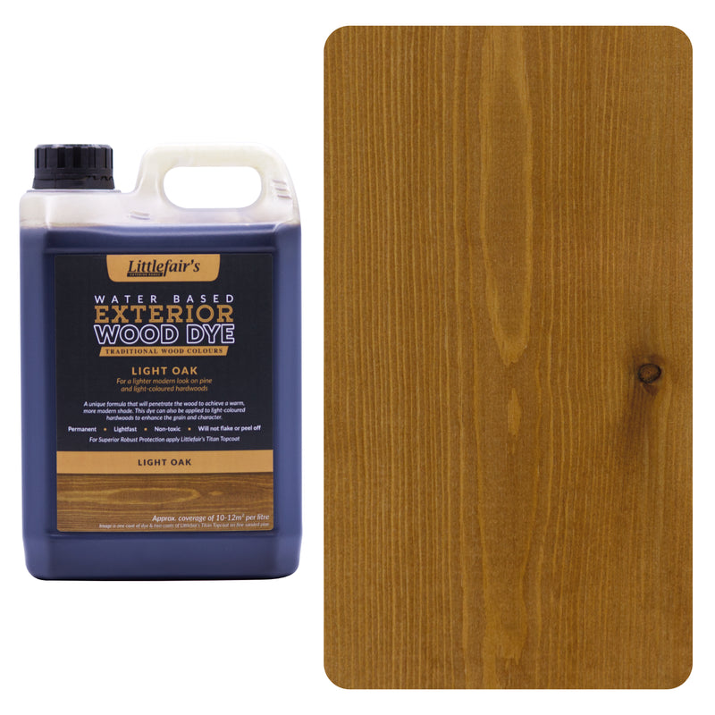 Exterior Wood Dye - Traditional Wood Colours