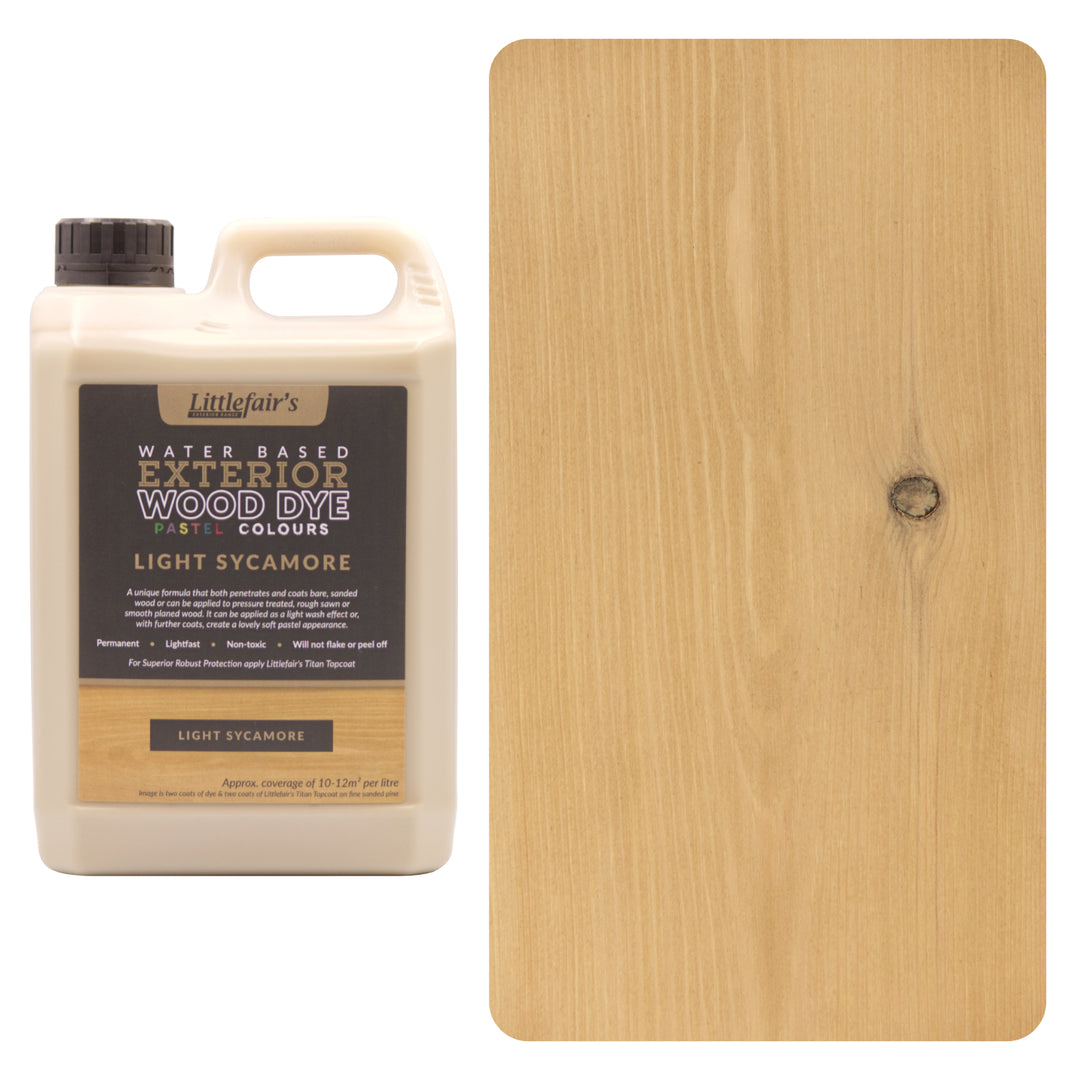 Pastel Colour Outdoor Wood Stain