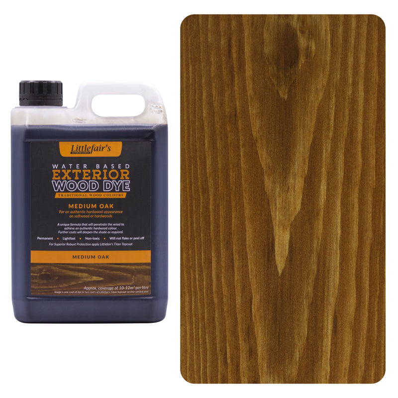 Exterior Wood Dye - Traditional Wood Colours