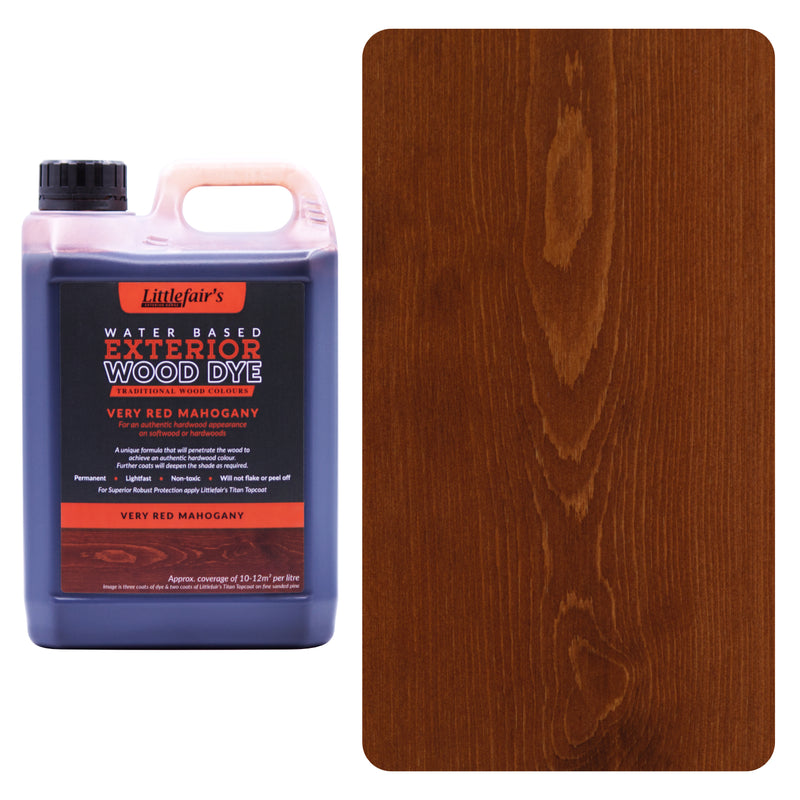 Exterior Wood Dye - Traditional Wood Colours